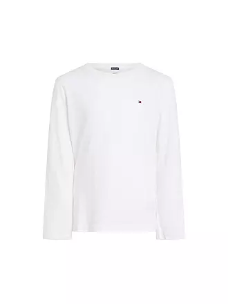 TOMMY HILFIGER | Jungen Langarmshirt | weiss